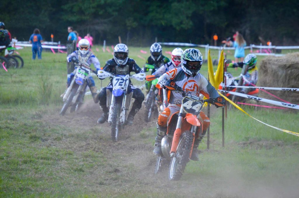 Grant Lowe of Mission 44 racing dirt bike